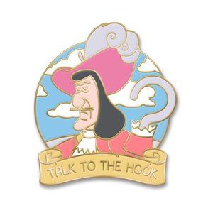 THE ORIGINAL - Talk to the Hook Enamel Pin